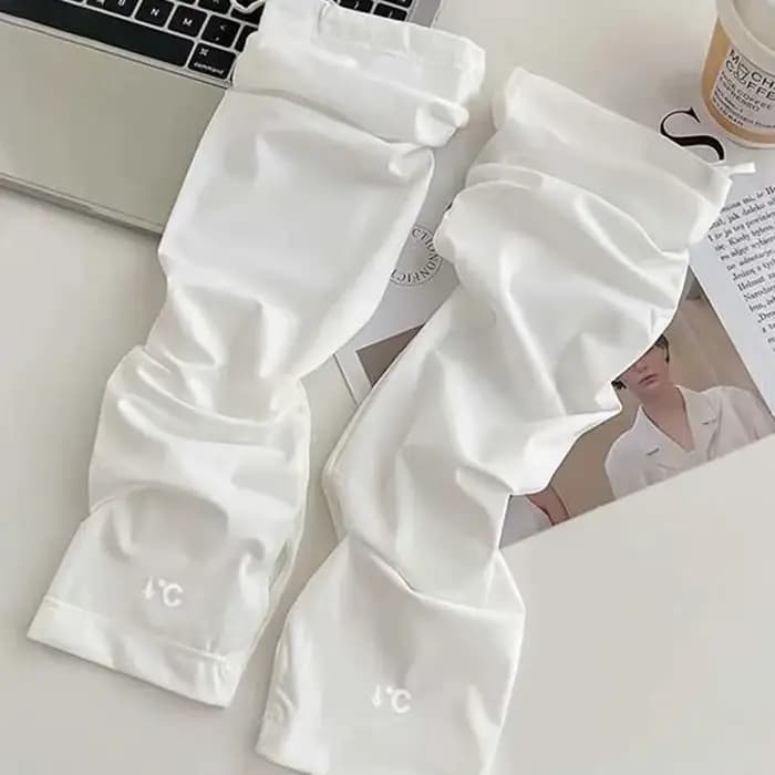 1 paire de manchons solaires de Protection UV en Polyester, antidérapants, couvre-bras UPF 50 + pour les Sports de plein air et la conduite