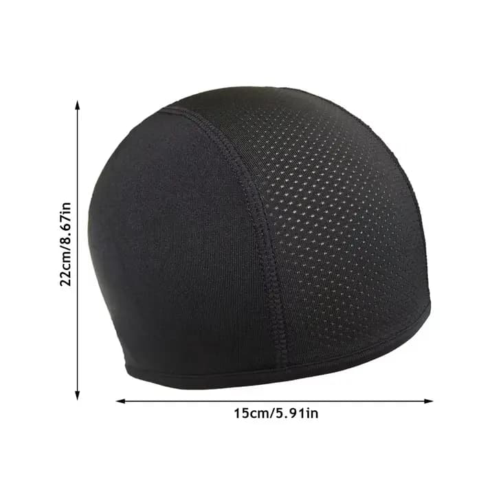 Casquettes intérieures de casque de moto pour hommes et femmes