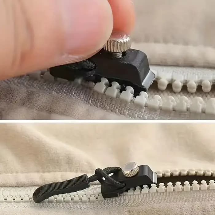 Accessoire de réparation de fermetures éclair DIY pour la maison