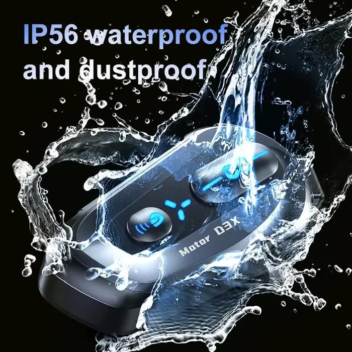 Interphone pour casque de moto demi-Duplex 600M