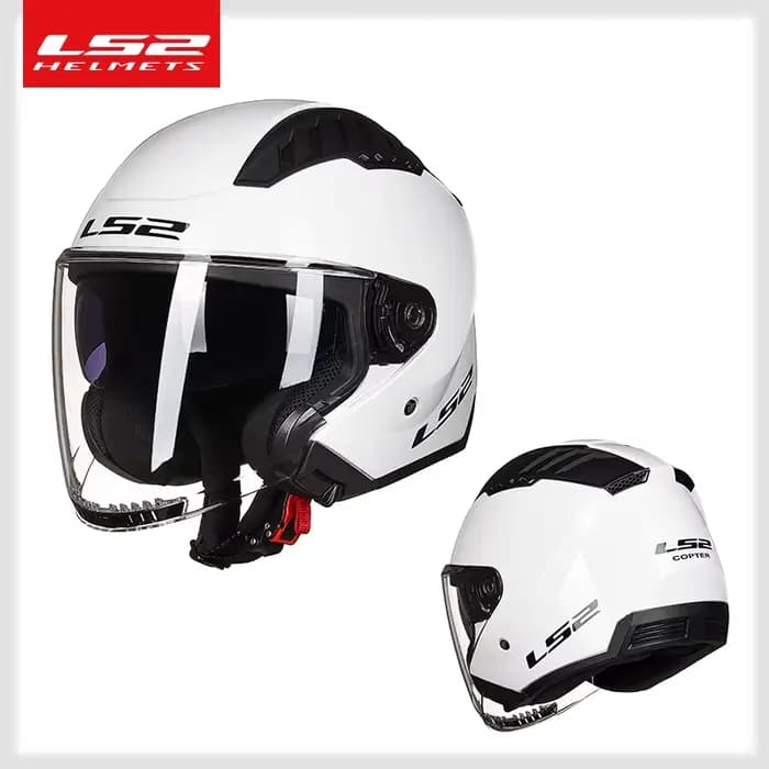 Casque de moto rétro LS2 Of600
