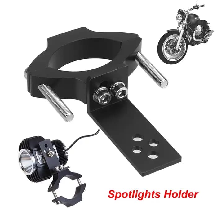 Support universel de budgétaire de pince réglable pour moto