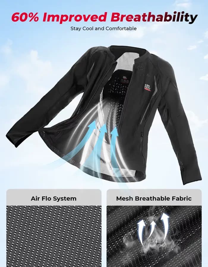 Blouson de protection moto homologué CE