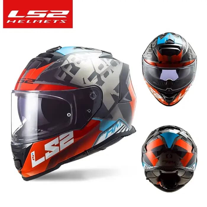 Casque de moto d'origine LS2 FF800 ls2 STORM casques intégraux kaciga casco