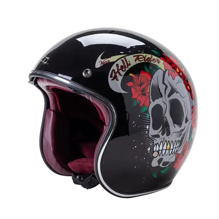 VOSS – casque ouvert pour Moto Style coréen