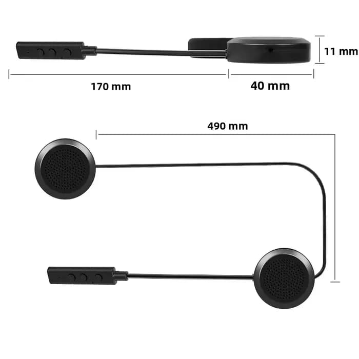 Velev Bluetooth casque de moto