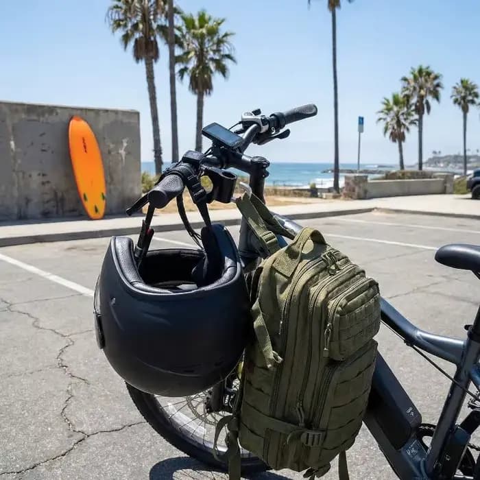 Verrou de casque antivol pour guidon