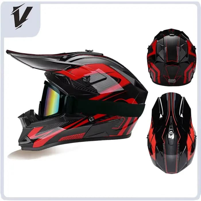 VGV casque tout-terrain moto