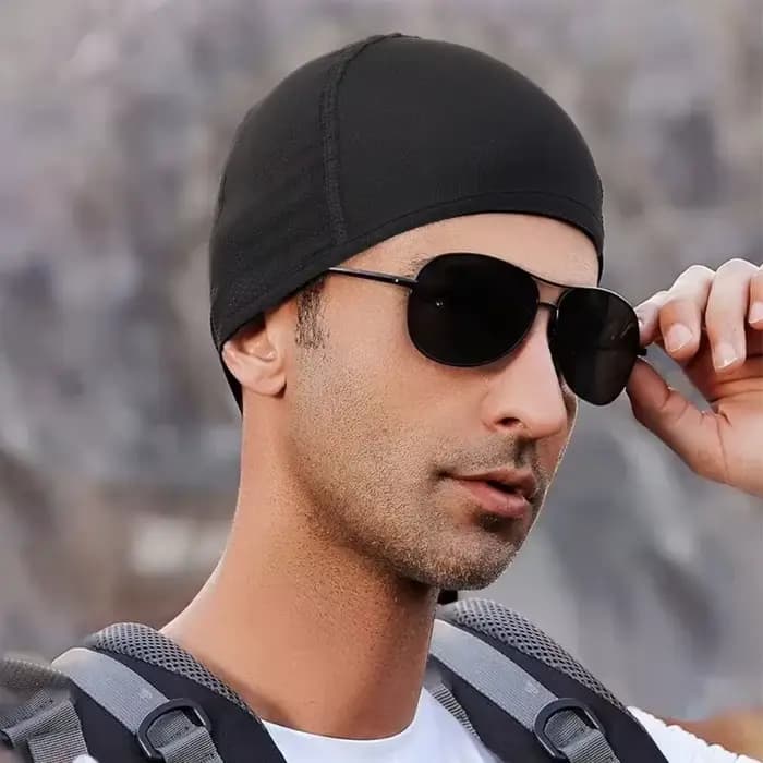 1/5 pièces casque de moto casquette intérieure chapeau séchage rapide respirant