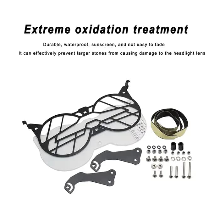 Kit de protection de phare de moto