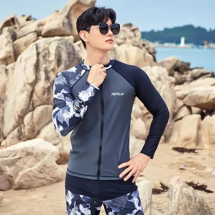 Combinaison de plongée pour hommes, séchage rapide, Protection Anti-soleil, manches longues, amincissante, pour Couple, vêtements de surf