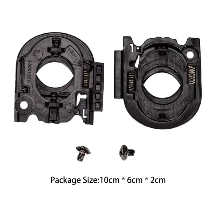 Base de protection pour visière de casque