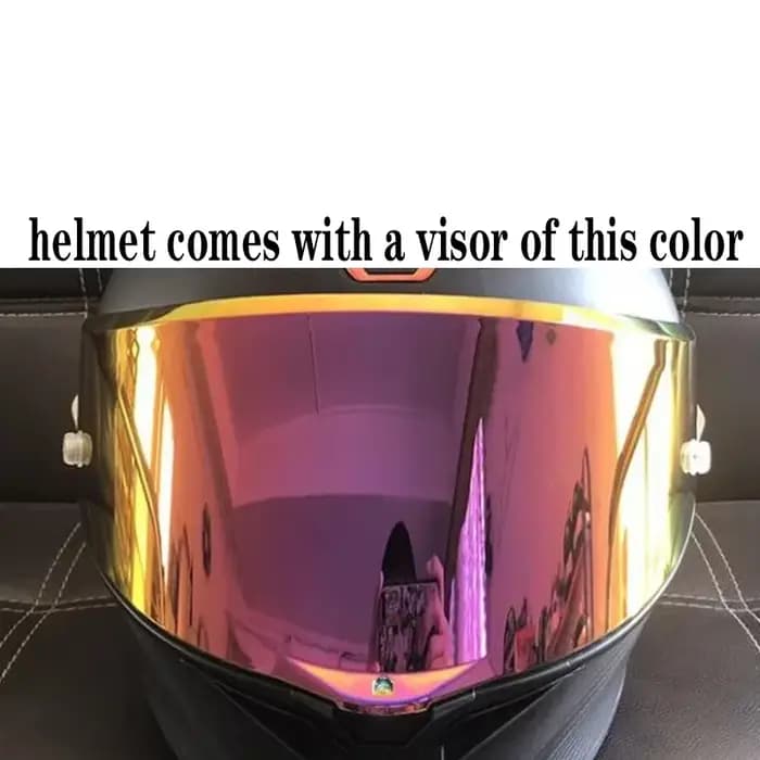 Casque intégral en fibre de carbone
