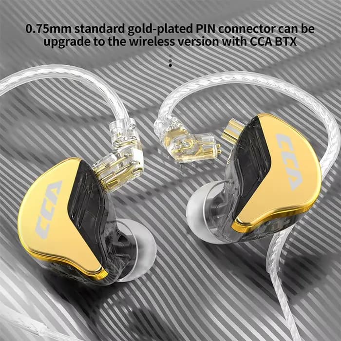 CCA-CRA+ auriculaires intra-auriculaires avec câble, cascos HiFi con moniteur, cancelación de ruido, deportivos, KZ ZEX Pro NRA