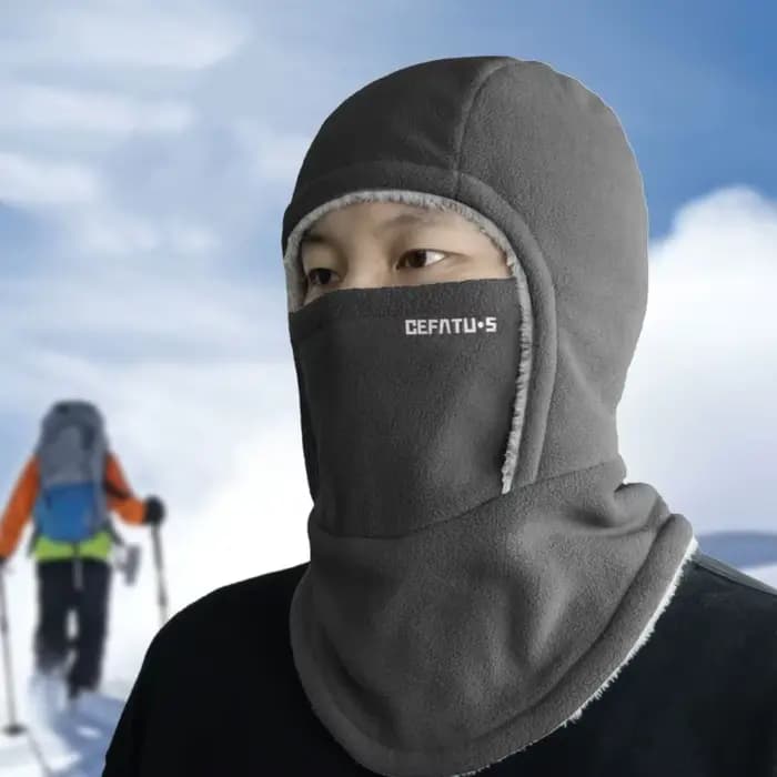 Cagoule masque de Ski écharpe de cyclisme hiver cou thermique