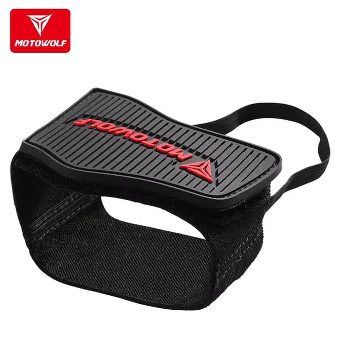 Protecteur de chaussure de levier de vitesse de moto, couvre-chaussures en caoutchouc, coussinet de changement de vitesse de Motocross, couverture de botte de changement de vitesse souple