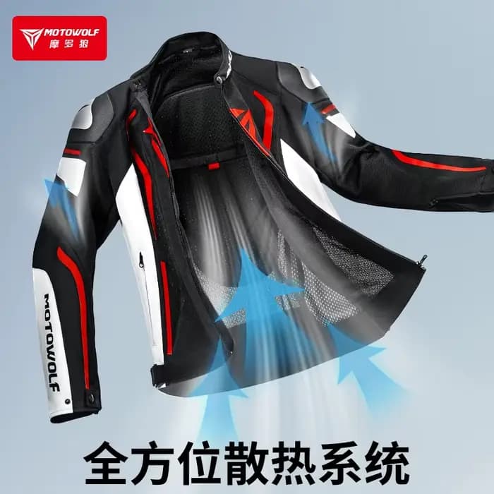 Veste d'été pour moto, combinaison de course