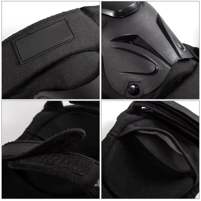 1 paire de genouillères de moto, genouillères de protection pour moto, tout-terrain, coudières de moto, Sports de plein air