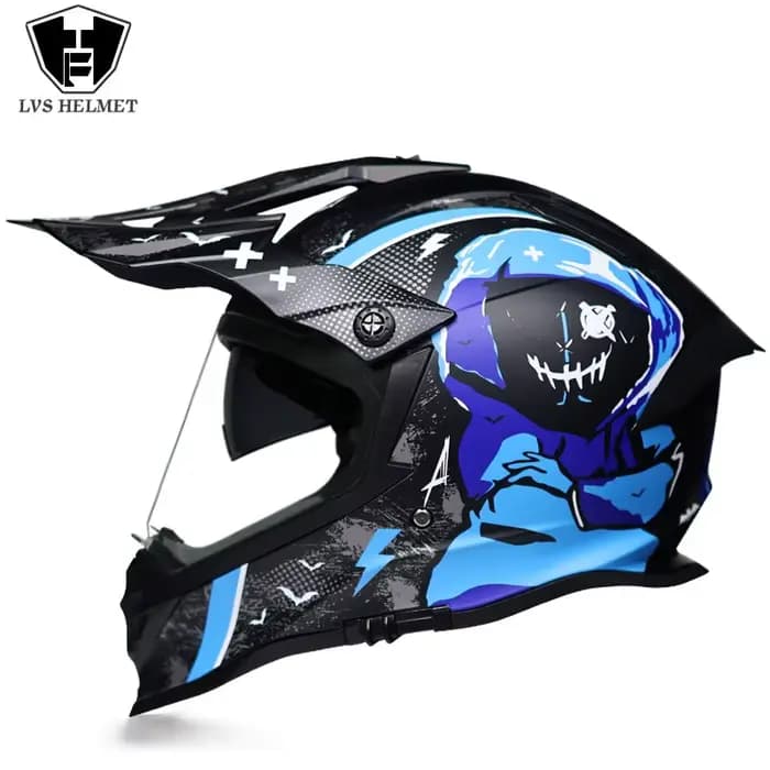 Casque de moto rcycle, atv, cross, cross, hors route, course
