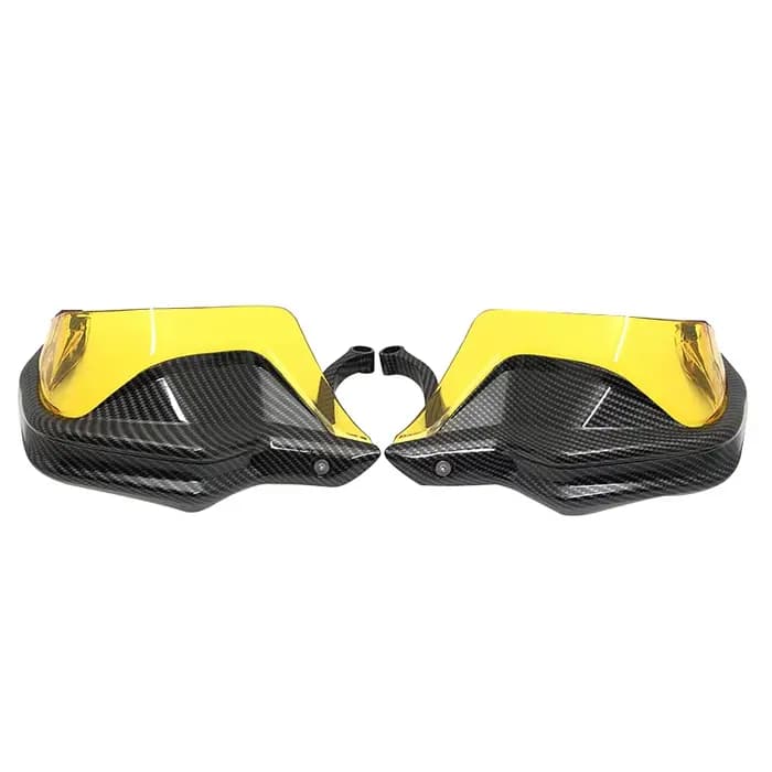 Protège-mains en carbone pour moto