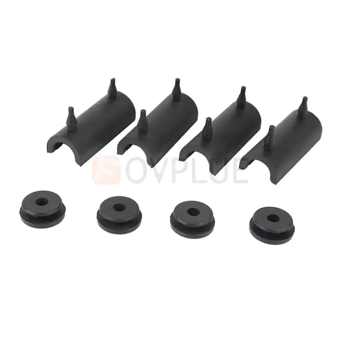 Accessoires pour moto Sac de selle Support en caoutchouc Grommets Kit de coussins pour Harley Touring Road King CVO