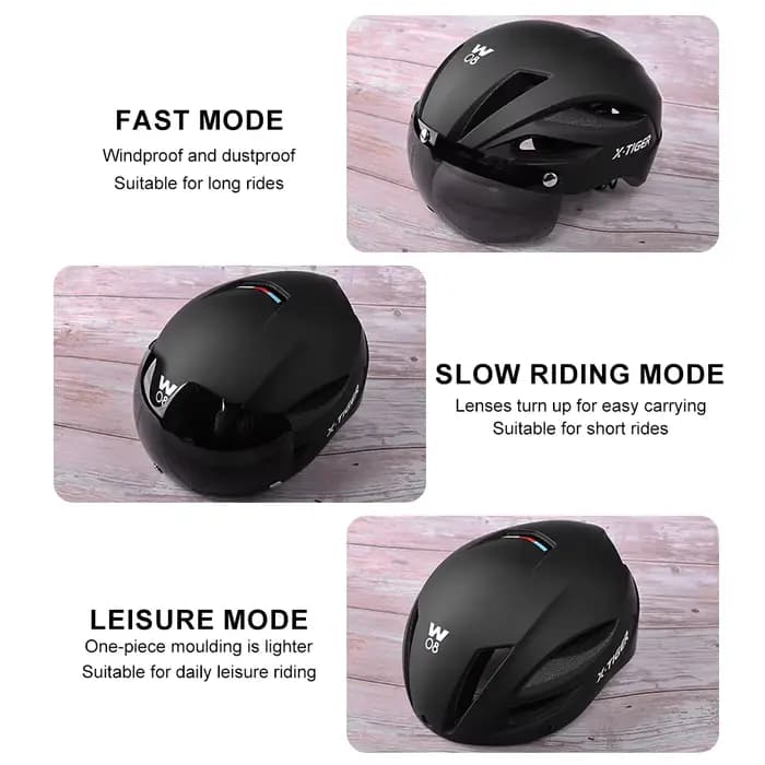 X-TIGER casque de cyclisme léger une pièce