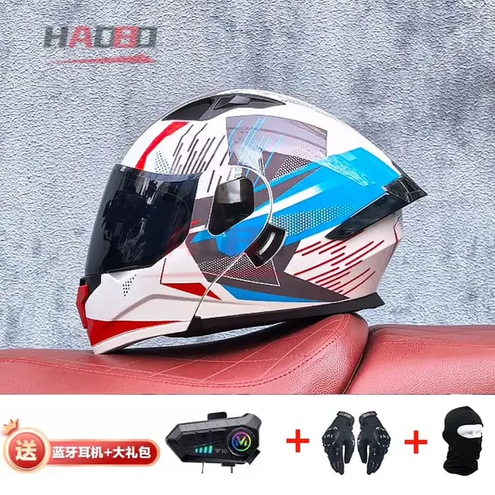 Casque de moto Orz-103 avec Bluetooth