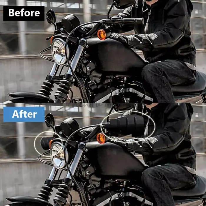 Accessoire de moto, protection des mains