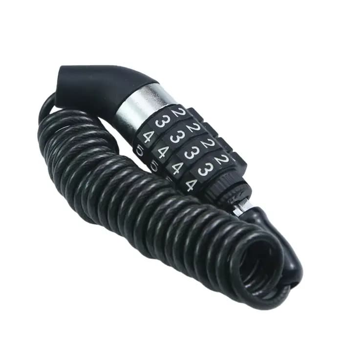 Antivol de casque en câble d'acier