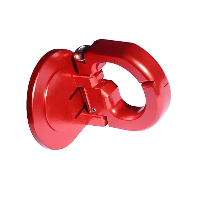 Crochet de verrouillage de casque de scooter pliable en aluminium