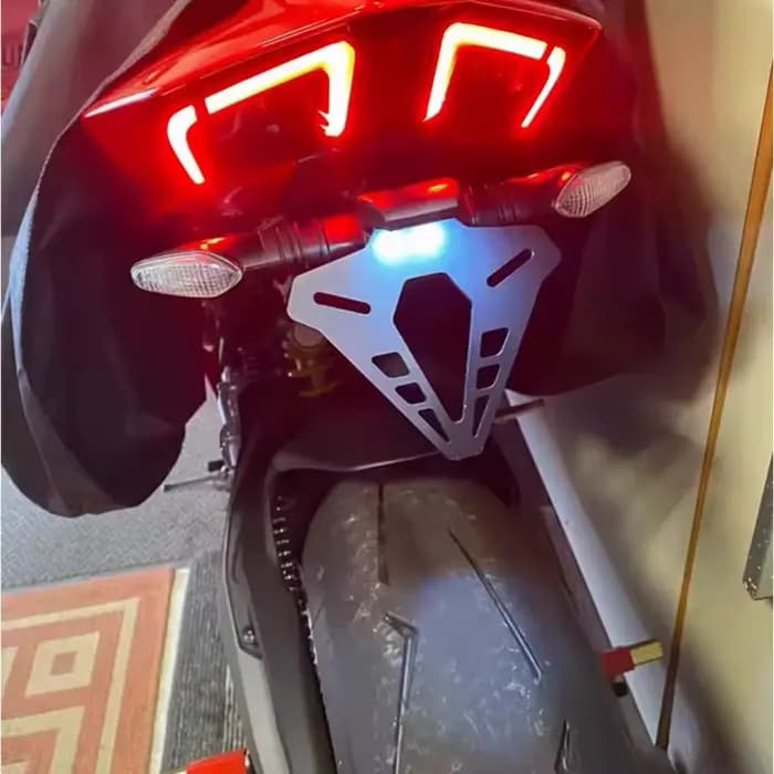 Support de plaque d'immatriculation de moto