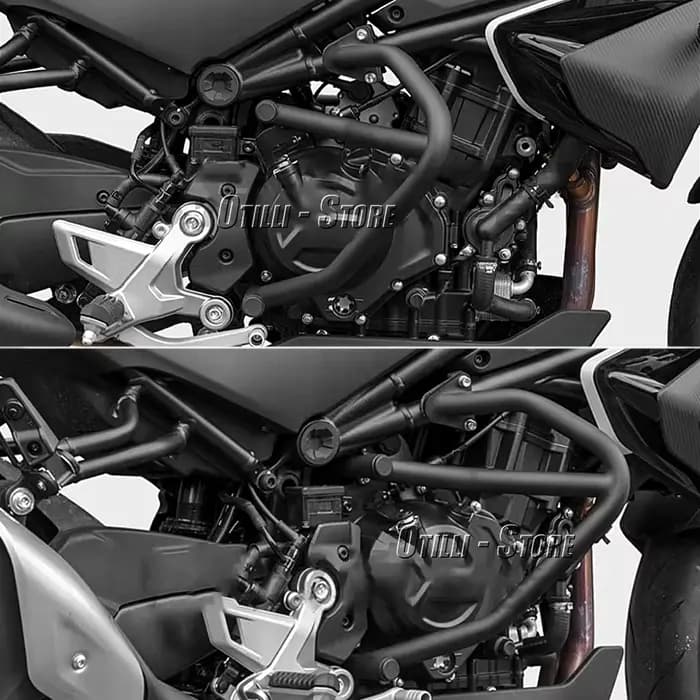 Nouveau Accessoires de moto noir autoroute moteur garde pare-chocs Crash Bar protecteur pour CFMOTO 450SR 450 SR