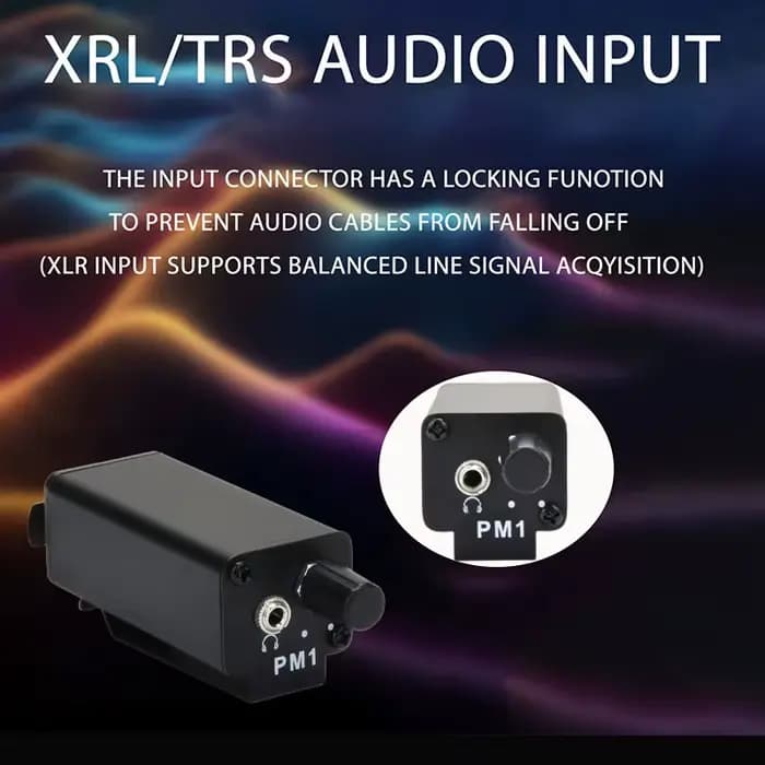 Amplificateur de casque P2, moniteur intra-auriculaire ultra-compact, moniteur stéréo/amplificateur de puissance pour casque/moniteur musical pour casque