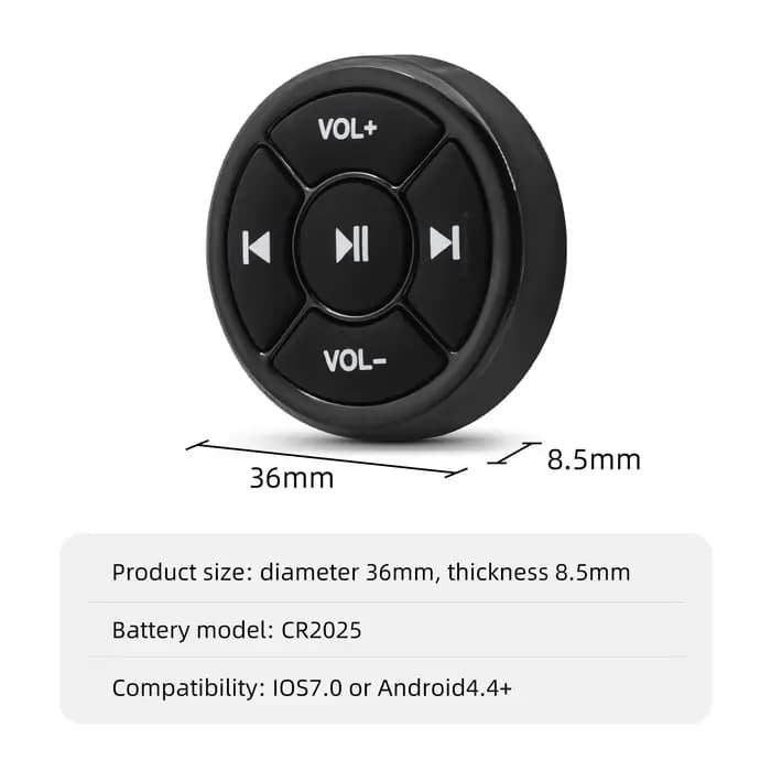 Médias sans fil, bouton compatible Bluetooth