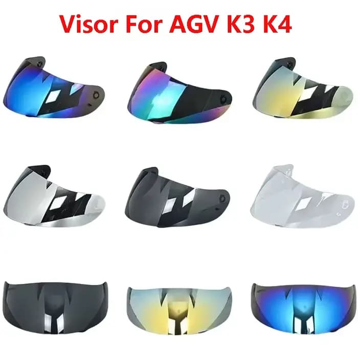 Visière de casque pour AGV K3 K4 Casco Moto