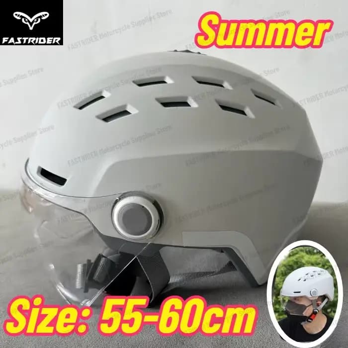 Casque de moto électrique super respirant