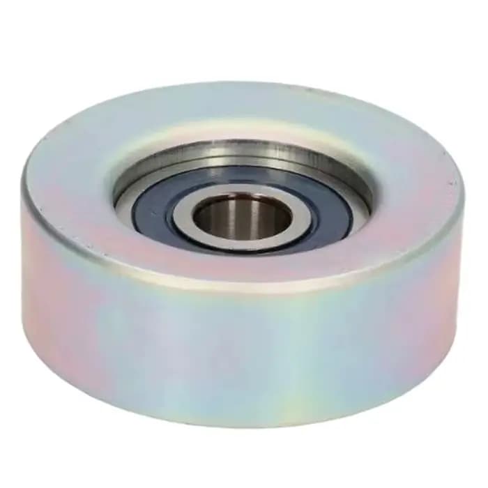 Poulie de courroie d'accessoires, poulie de guidage du moteur pour système de courroie de moteur, construction métallique, remplacement direct, haute durabilité
