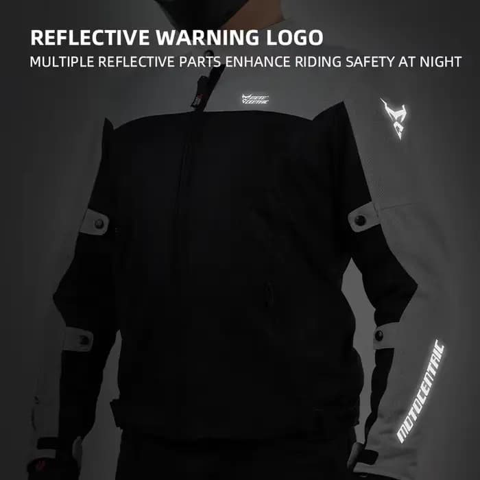 Blouson Moto Homme Été Respirant