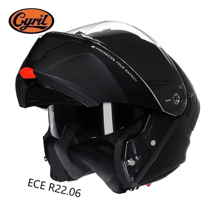 Casque de moto modulaire rabattable pour hommes et femmes, casques de moto intégraux ou ouverts, certifiés ECE et homologués DOT