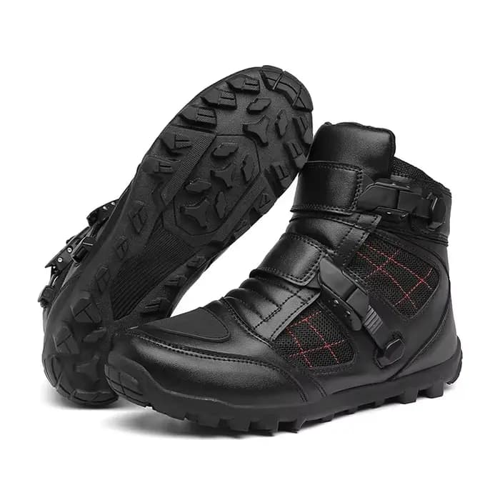 Bottes de motard durables Topfight pour hommes