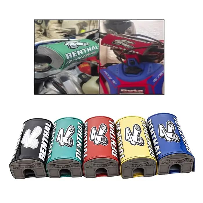 Coussinet de protection de poitrine universel en mousse pour guidon de moto