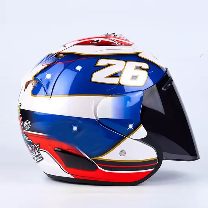 Demi-casque de moto d'été