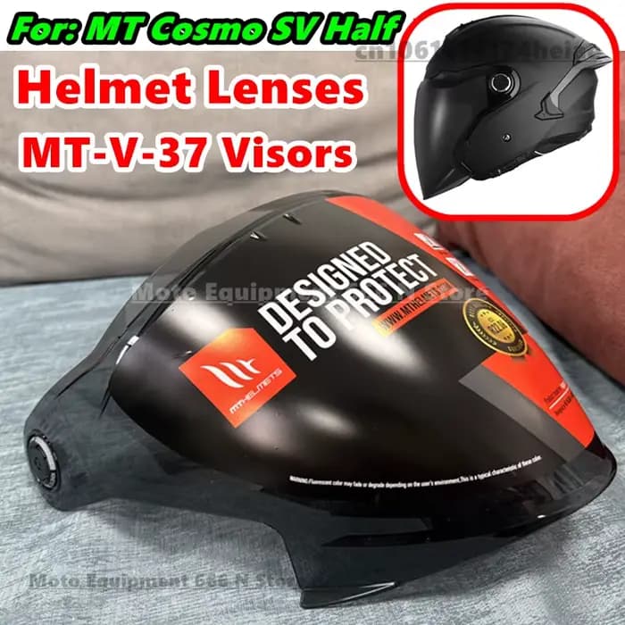 Lentilles originales transparentes pour casque Cosmo SV
