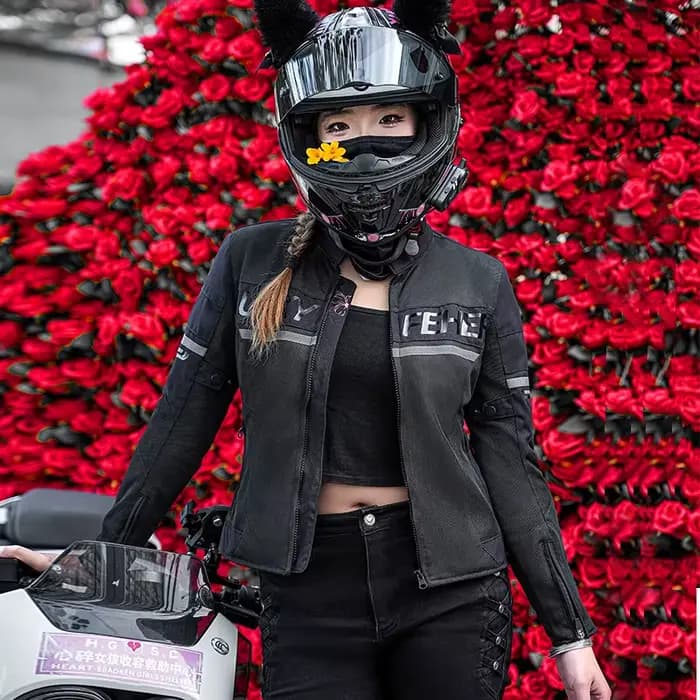 Veste de moto anti-chute FEHER pour femmes