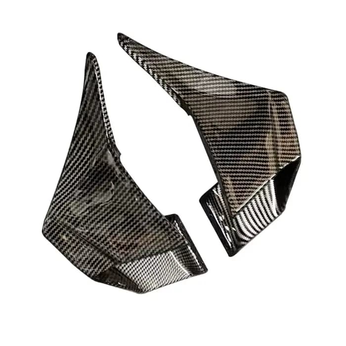 Nouveau pour Kawasaki Ninja 400 motos accessoires Winglet aérodynamique Kit d'ailes Spoilers