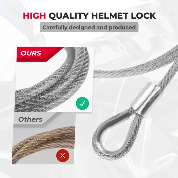 Système de Protection antivol pour casque R1200GS R1250GS