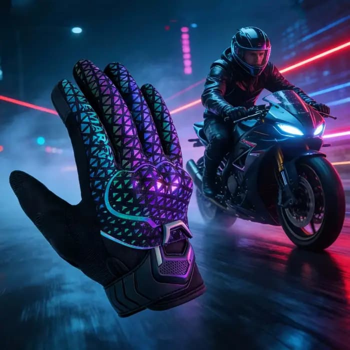 Gants de moto VEMAR pour l'été