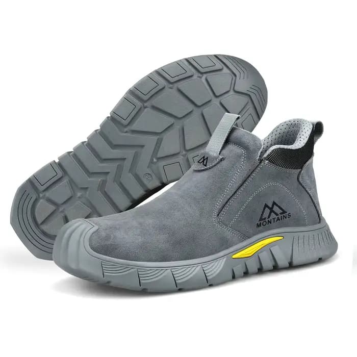 Bottes de sécurité pour soudeur électrique pour hommes