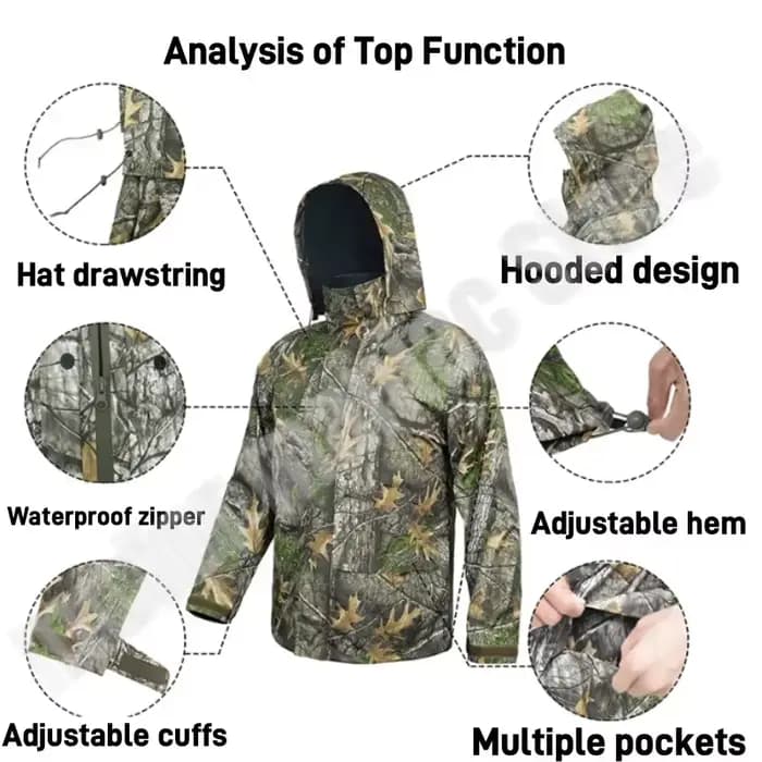 Imperméable d'équitation de moto