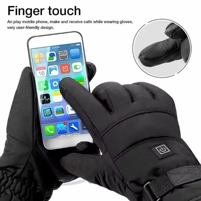 Gants électriques imperméables pour écran tactile